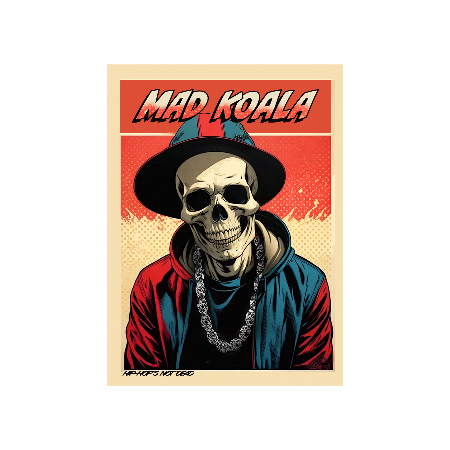 "Hip Hops Not Dead" Gildan Men's T-shirt