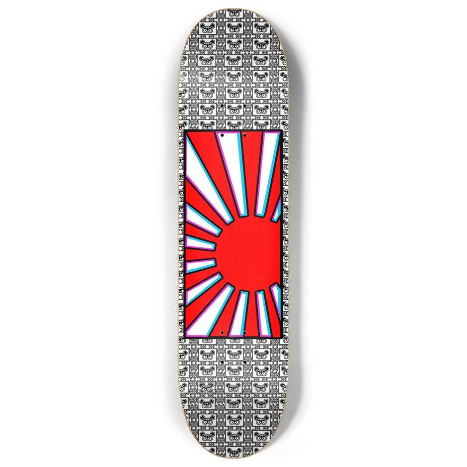 Rising sun deck